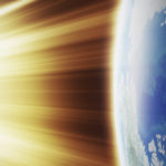 Earth-with-sunlight
