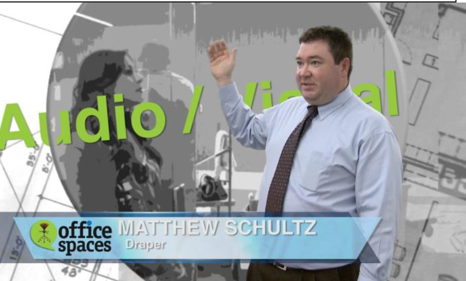 Draper's own Matt Schultz appears on the program to explain the choices for this particular space.