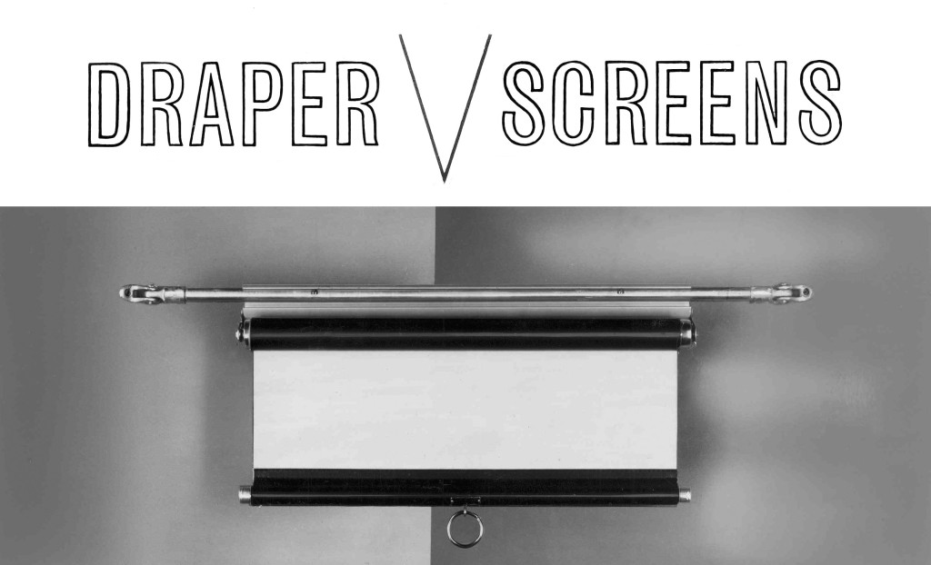 Draper V Screen Stands Down After 59 Years Draper Solutions for